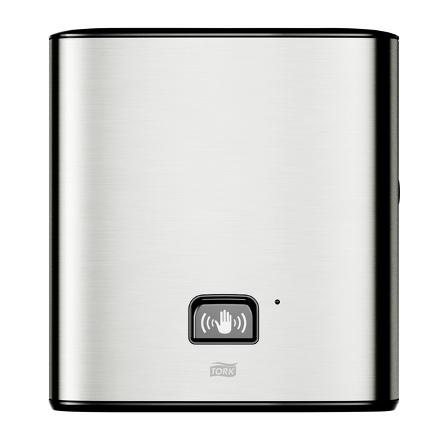 Towel dispenser Tork Matic with sensor H1 stainless steel 460001