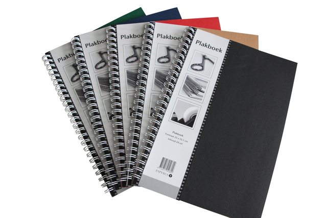 Plakboek Papyrus 160x215mm 40vel assorti