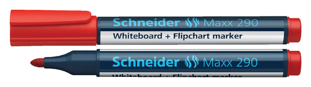 Board/flipchartmarker Schneider Maxx 290 bullet tip red