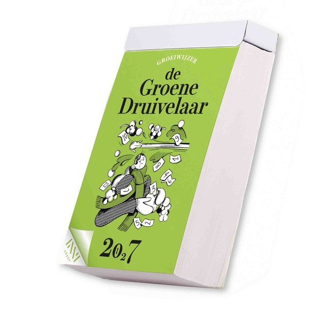 Dagscheurkalender 2027 de Groene Druivelaar