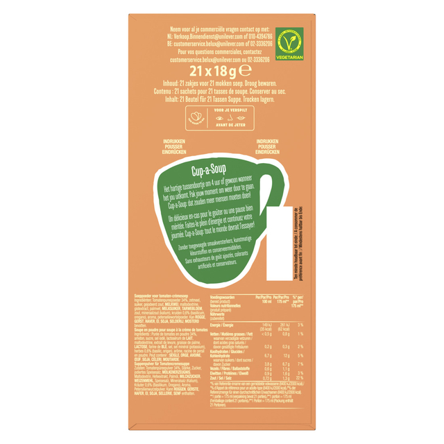 Cup-a-Soup Knorr tomaten crème 21x175m