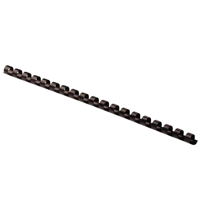 Bindrug Fellowes 6mm 21rings A4 zwart 100 stuks