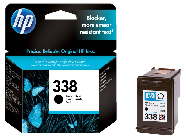 HP 338 Black Inkjet Print Cartridge