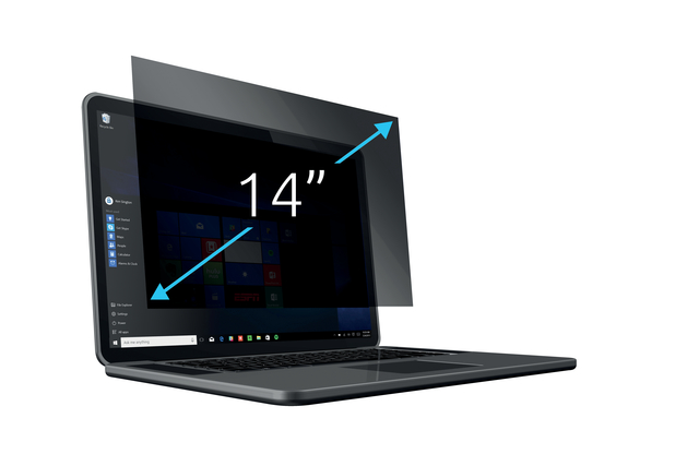 Privacyfilter Kensington 2-weg voor 14" laptops 16:9