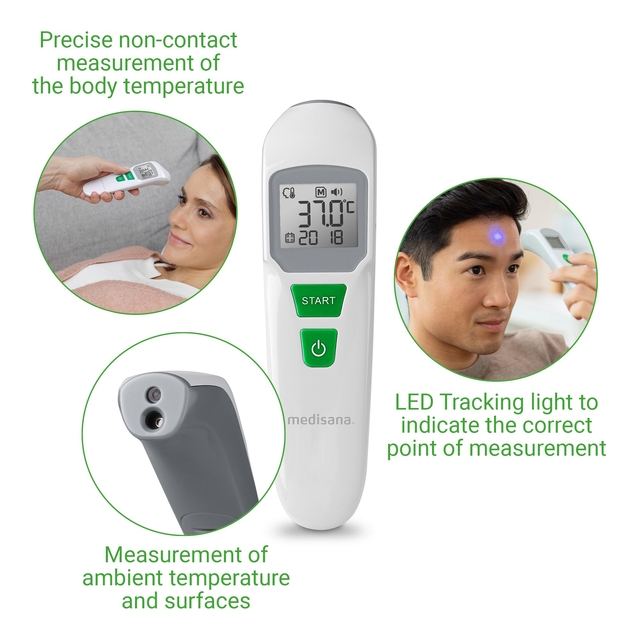 Thermometer Medisana Multifunctioneel infrarood TM 760