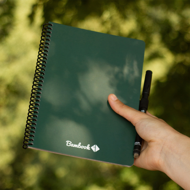 Notebook Bambook Original Forest A5 line 40 pages erasable