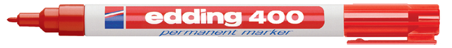 edding 400 permanent marker red