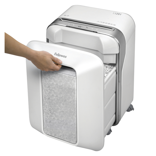 Paper shredder Fellowes Powershred LX201 2x12mm white