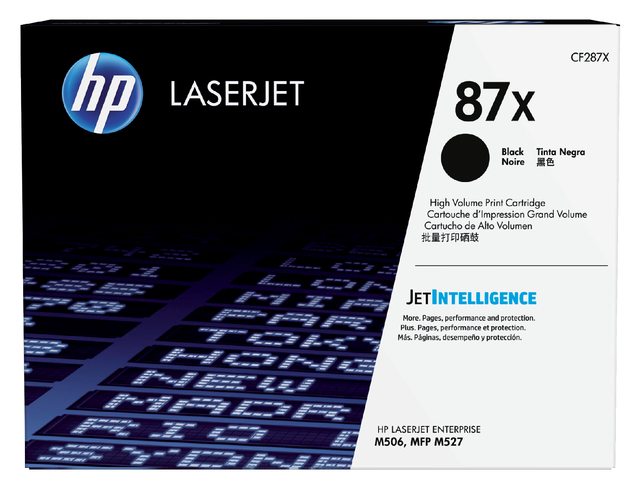 HP No.87X LJ Toner Cart HY Blk CF287X