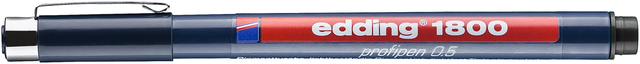 edding 1800 0.5 profipen black