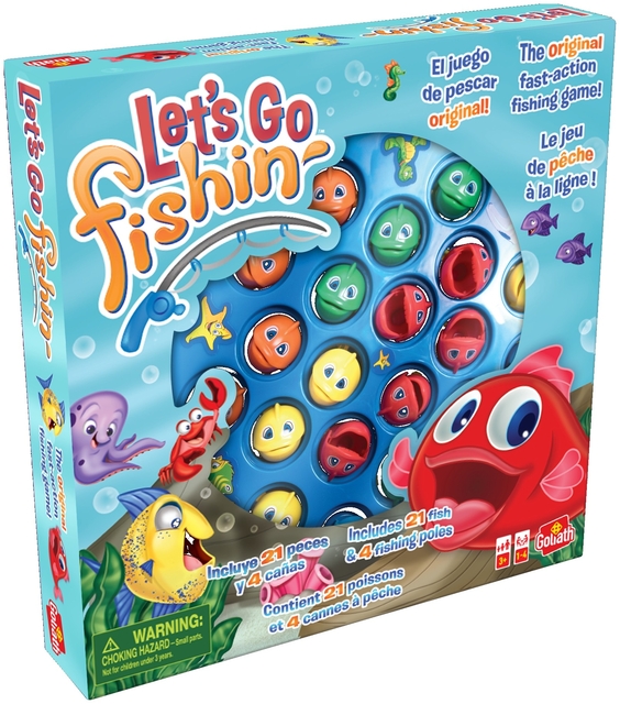 Spel Let's Go Fishing