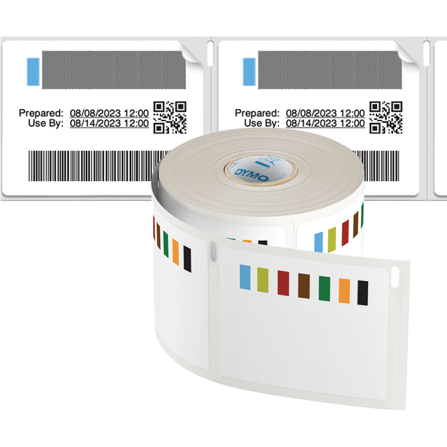 Etiket Dymo LabelWriter voedselhoudbaarheid 54x70mm 1 rol á 400 etiketten wi